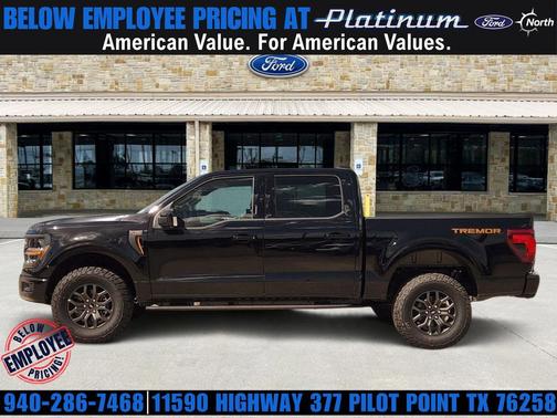 AGATE BLACK METALLIC 2026 Ford F-150 Tremor