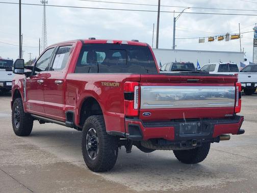 RAPID RED 2024 Ford F-350 Platinum