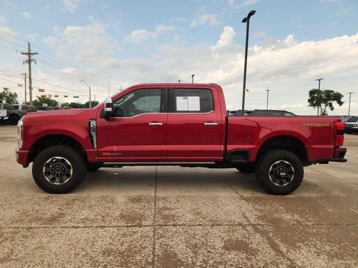 RAPID RED 2024 Ford F-350 Platinum