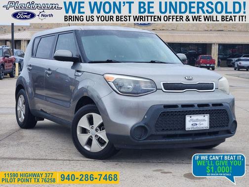 Titanium Gray 2015 Kia Soul Base