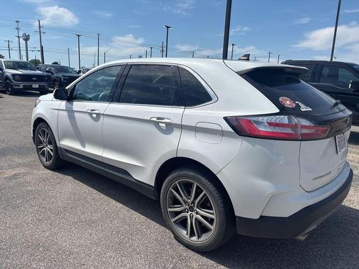 STAR WHITE 2023 Ford Edge Titanium