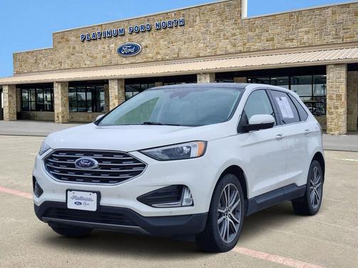 STAR WHITE 2023 Ford Edge Titanium