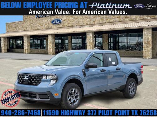Azure Gray Metallic Tri-Coat 2026 Ford Maverick XLT
