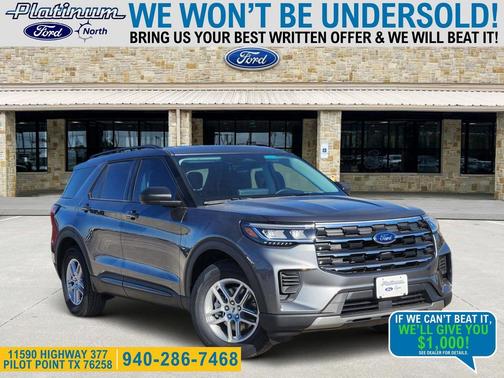 CARBONIZED GRAY METALLIC 2026 Ford Explorer Active w/200A Pkg