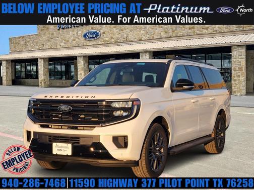 STAR WHITE MET TRI-COAT 2026 Ford Expedition Max Platinum