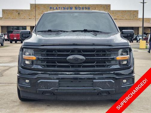 AGATE BLACK METALLIC 2024 Ford F-150 XLT