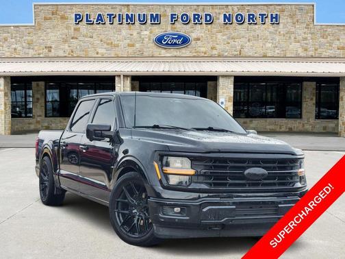 AGATE BLACK METALLIC 2024 Ford F-150 XLT