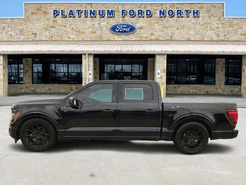 AGATE BLACK METALLIC 2024 Ford F-150 XLT