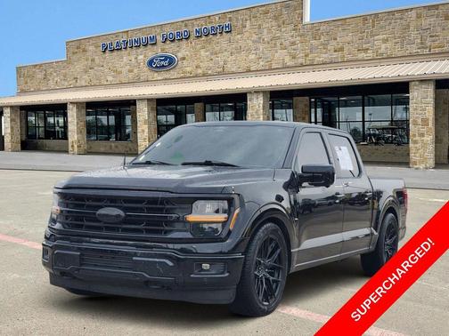 AGATE BLACK METALLIC 2024 Ford F-150 XLT