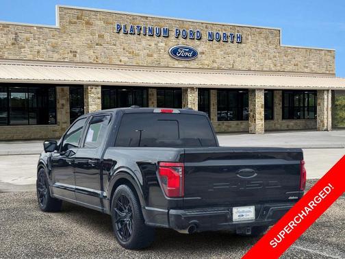 AGATE BLACK METALLIC 2024 Ford F-150 XLT