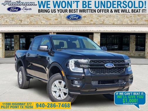 SHADOW BLACK 2026 Ford Ranger XL