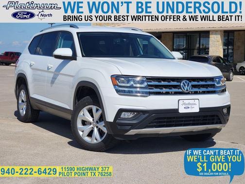 2019 Volkswagen Atlas 3.6L SE