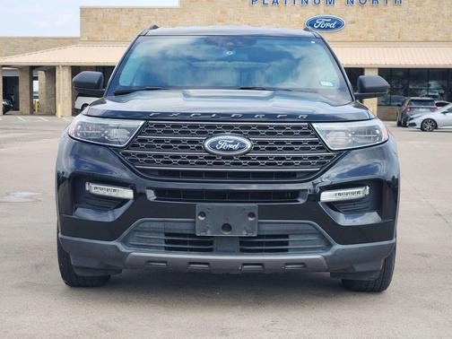 Agate Black Metallic 2021 Ford Explorer XLT