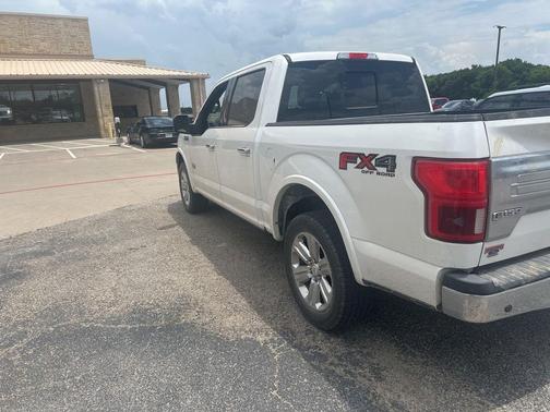 WHITE PLATINUM METALLIC TC 2018 Ford F-150 King Ranch