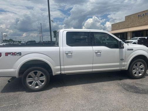 WHITE PLATINUM METALLIC TC 2018 Ford F-150 King Ranch