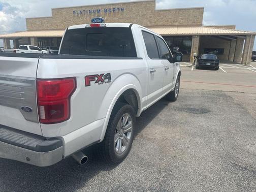 WHITE PLATINUM METALLIC TC 2018 Ford F-150 King Ranch