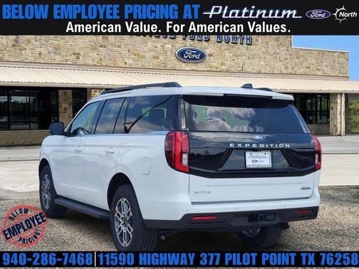 OXFORD WHITE 2026 Ford Expedition Active