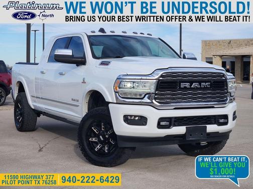 2019 RAM 2500 Limited Mega Cab 4x4 6'4' Box