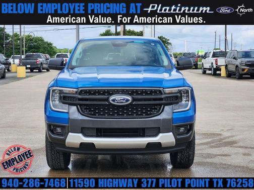 VELOCITY BLUE METALLIC 2026 Ford Ranger XLT