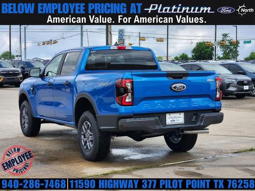VELOCITY BLUE METALLIC 2026 Ford Ranger XLT