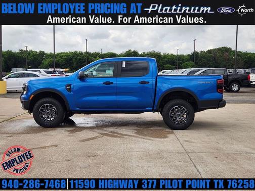 VELOCITY BLUE METALLIC 2026 Ford Ranger XLT