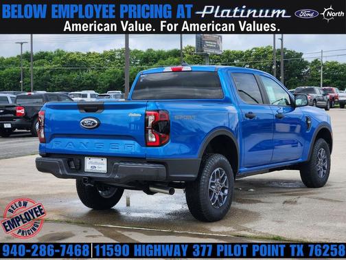VELOCITY BLUE METALLIC 2026 Ford Ranger XLT