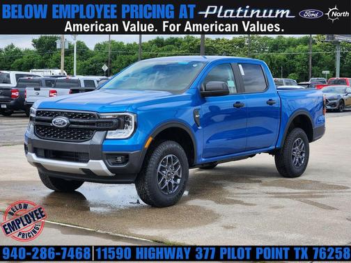 VELOCITY BLUE METALLIC 2026 Ford Ranger XLT