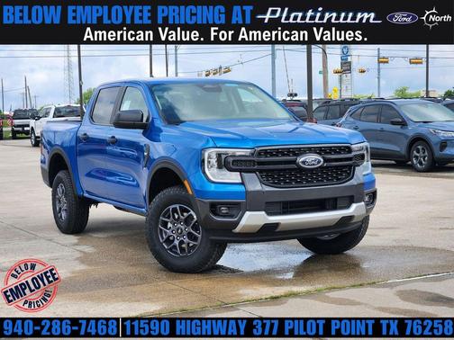 VELOCITY BLUE METALLIC 2026 Ford Ranger XLT