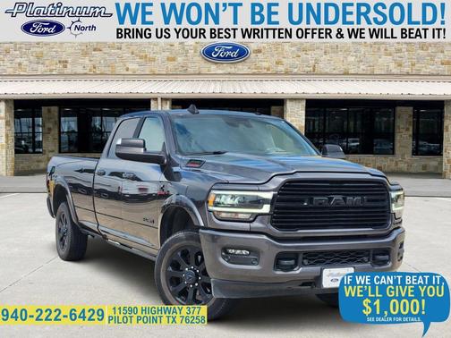 2022 RAM 3500 Laramie Crew Cab 4x4 8' Box