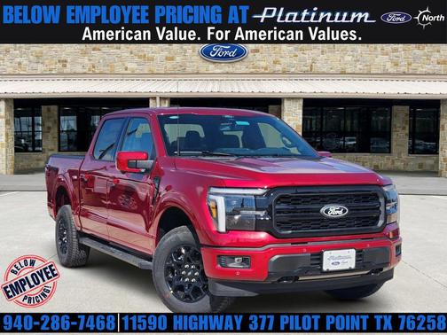 RUBY RED METALLIC TINTED CC 2026 Ford F-150 Lariat