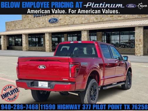 RUBY RED METALLIC TINTED CC 2026 Ford F-150 Lariat