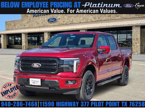 RUBY RED METALLIC TINTED CC 2026 Ford F-150 Lariat