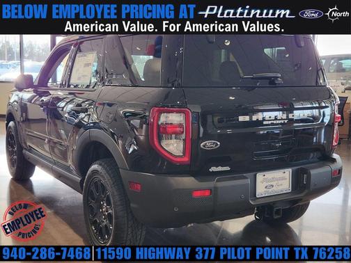 SHADOW BLACK 2025 Ford Bronco Sport Badlands