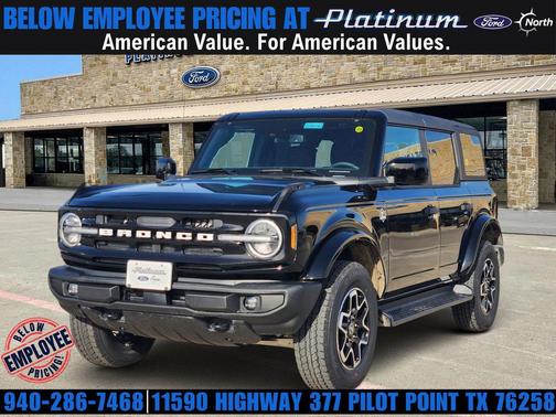 SHADOW BLACK 2026 Ford Bronco Outer Banks