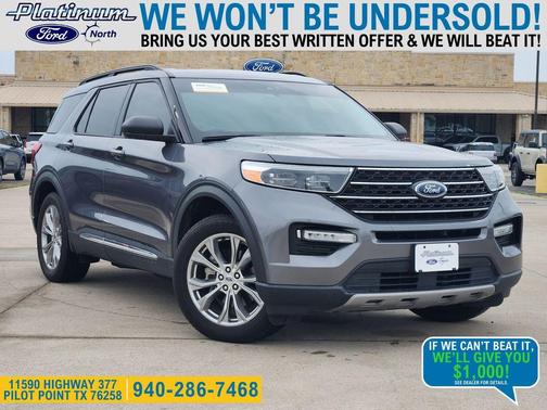 CARBONIZED GRAY METALLIC 2022 Ford Explorer XLT