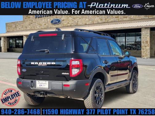 SHADOW BLACK 2025 Ford Bronco Sport Badlands