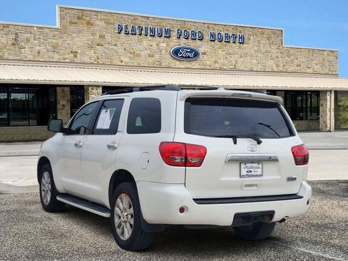 Blizzard Pearl 2016 Toyota Sequoia Platinum