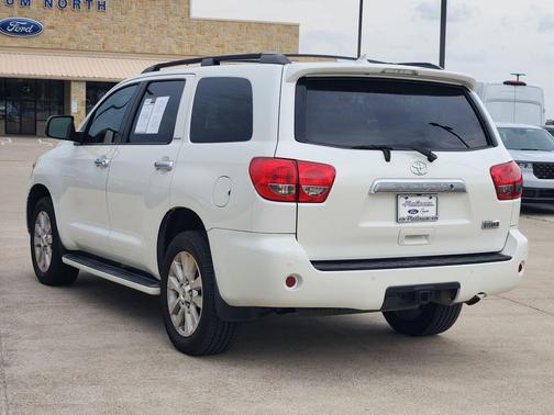Blizzard Pearl 2016 Toyota Sequoia Platinum