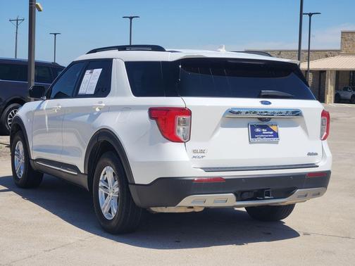 STAR WHITE MET TRI-COAT 2022 Ford Explorer XLT