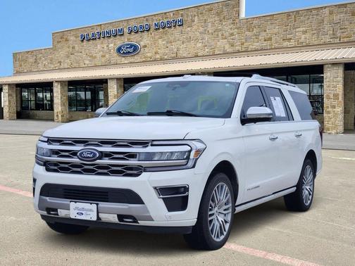 STAR WHITE MET TRI-COAT 2023 Ford Expedition Max Platinum