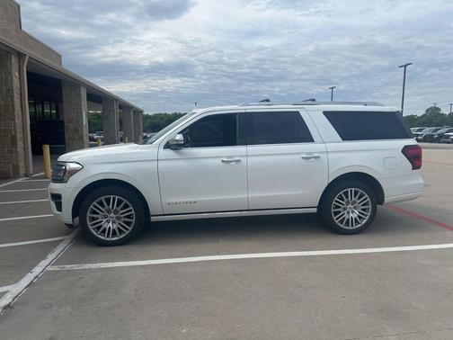 STAR WHITE MET TRI-COAT 2023 Ford Expedition Max Platinum