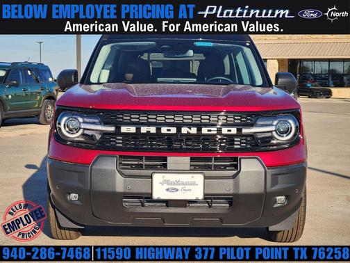 RUBY RED METALLIC TC 2025 Ford Bronco Sport Outer Banks