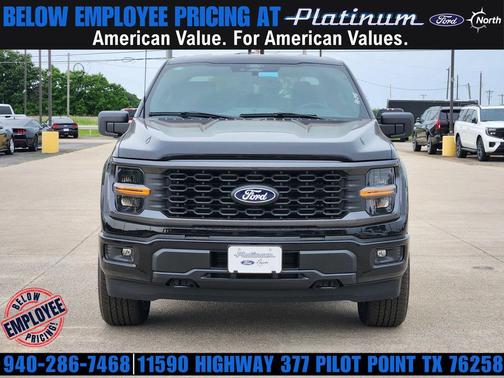 AGATE BLACK METALLIC 2026 Ford F-150 STX