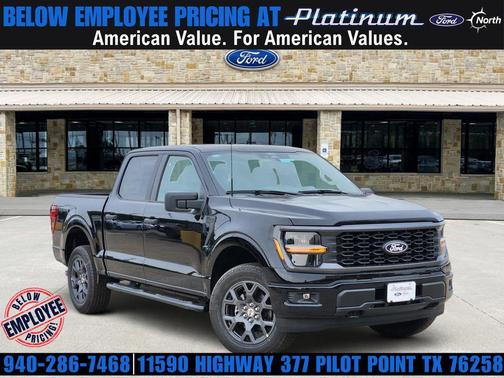 AGATE BLACK METALLIC 2026 Ford F-150 STX