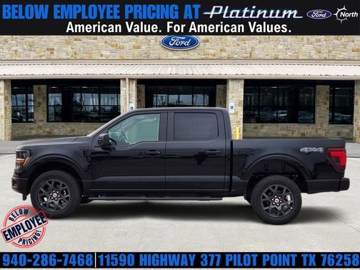 AGATE BLACK METALLIC 2026 Ford F-150 STX