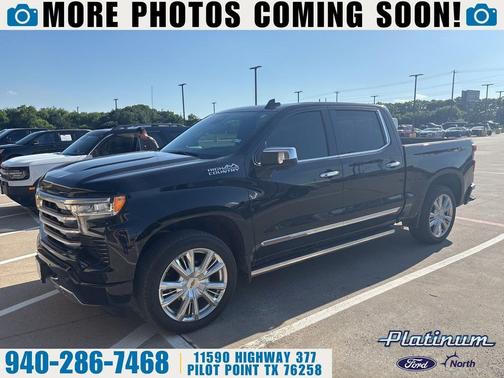 Black 2022 Chevrolet Silverado 1500 High Country