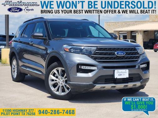 CARBONIZED GRAY METALLIC 2022 Ford Explorer XLT