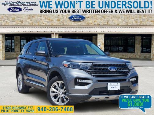 CARBONIZED GRAY METALLIC 2022 Ford Explorer XLT