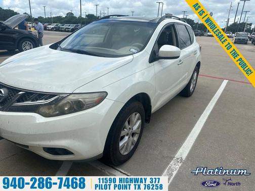 Glacier Pearl 2011 Nissan Murano SL