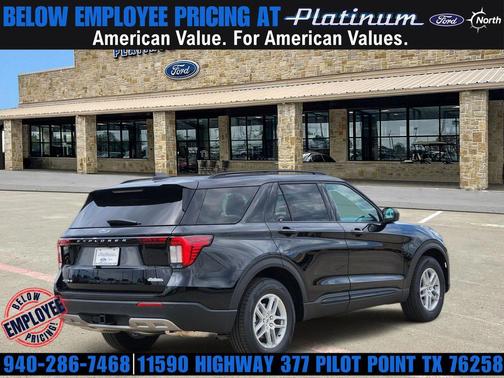 AGATE BLACK METALLIC 2026 Ford Explorer Active